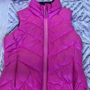 Pink reversible black Ivivva vest